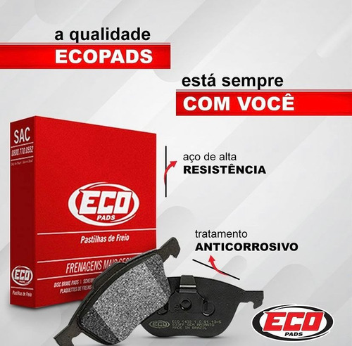 Pastilha Freio Dianteira Renault Kwid 1.0 2020 21 22 23 2024