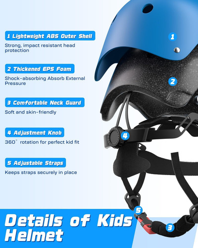 Juego Rodilleras Y Coderas For Casco Bicicleta Y Patineta