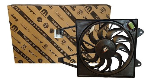 Eletroventilador Com Ar Original Palio 2012 2013 2014 Fiat