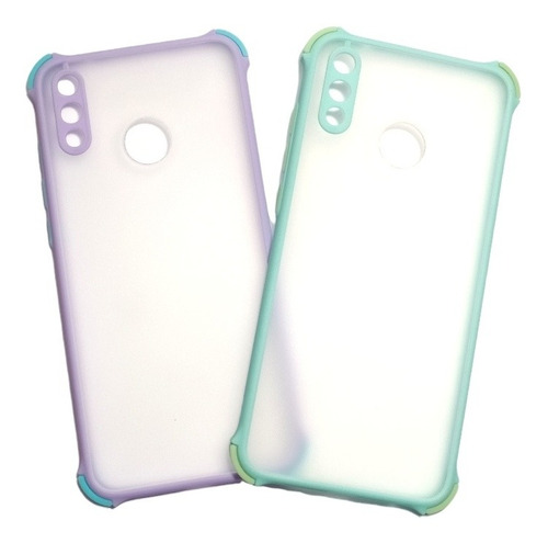 Carcasa Para Huawei Y9 2019 Borde Color Antigolpe Prot Camar