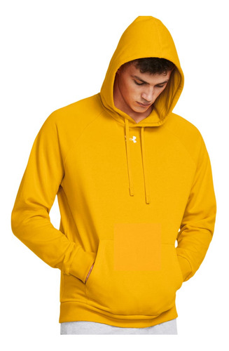 Sudadera Under Armour Rival Fleece Hoodie Amarillo Hombre