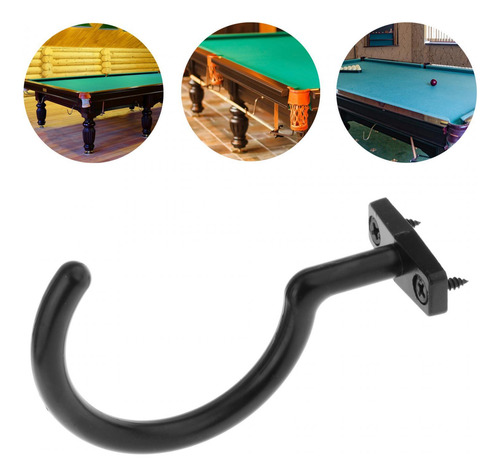 Snooker Billiard Cue Hook Bridge Stick Pool Rack Com Suporte