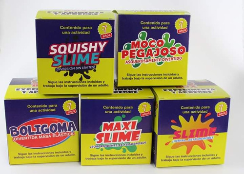 Kit De 20 Experimentos En Caja: 4 De Cada Uno