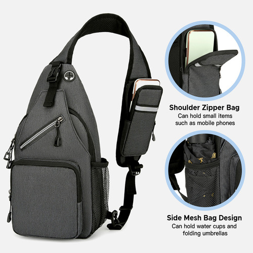 Bolso De Hombro Individual, Mochila De Día Para Senderismo,