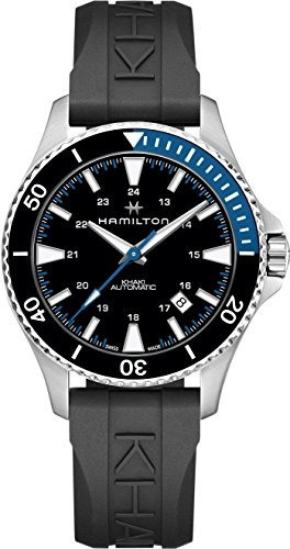Hamilton H82315331 Khaki Navy Scuba Reloj Para Hombre Negro