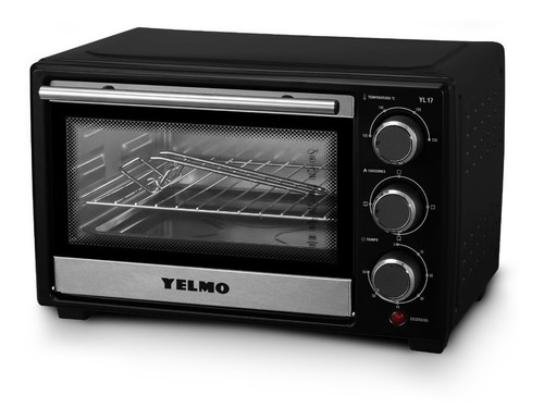 Imagen 1 de 10 de Horno Eléctrico Yelmo Yl-17 1280w 17 Litros Lh Confort