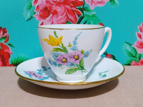 Taza Para Té De Porcelana Inglesa Gladstone