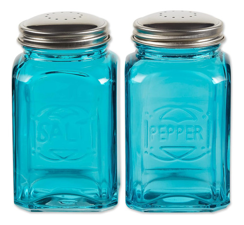 Rsvp International Jumbo Retro Sal Y Pimienta De Cristal,...