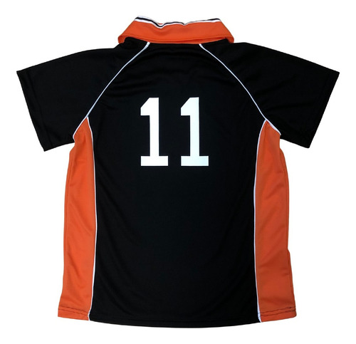 Imagen 4 de 10 de Camiseta Tsukishima #11 Haikyu Karasuno Cosplay Anime