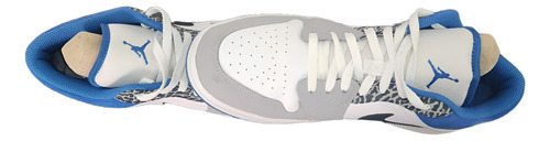 Jordan 1 Low Se Azul Verdadero - No Caja (Usado)