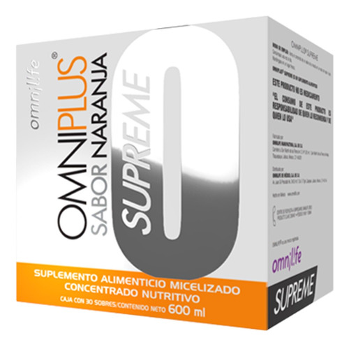Omniplus Naranja - Unidad a $4600