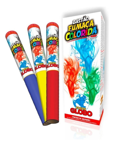 15 Lança Fumaça Colorida Cores A Escolher 20 Mm