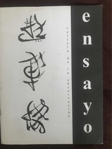 Revista De La Observación: Ensayos- Francisco González 1997