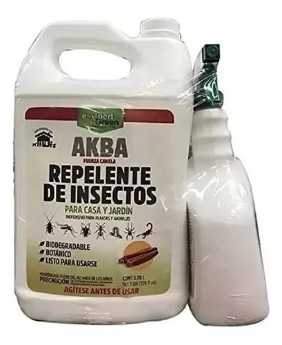 Repelente Insectos Casa Y Jardín Biodegradable Akba6