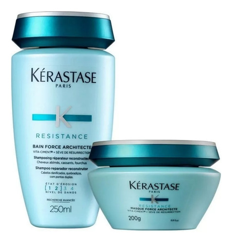 Pack Bain De Force Y Mascara  Architecte Kerastase