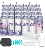 Comprar Tazas Para Sublimar Vaso Termo Sublimación 20oz 600ml 24pzs