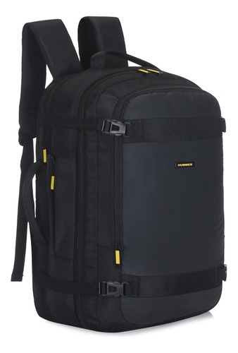 Mochila Porta Notebook Hummer Acolchada Premium Viaje Fuerte