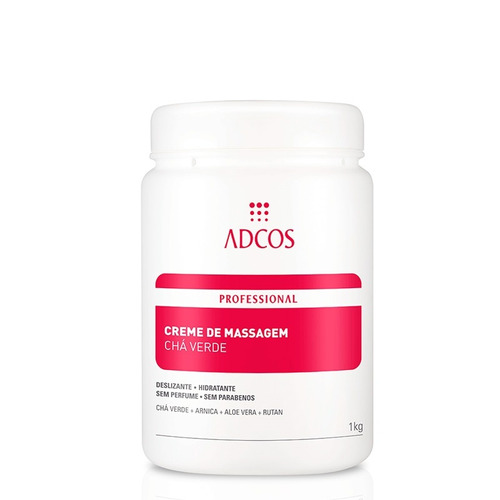 Adcos Profissional Creme De Massagem Chá Verde 1kg