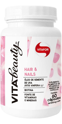 Vita Beauty 60 Caps De 500mg - Vitafor