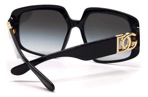Lentes Sol Dolce & Gabbana Dg4386 Iconic Square Oversized 58