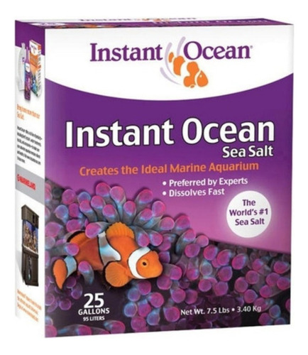 Sal Marina De 25 Gal Instan Ocean
