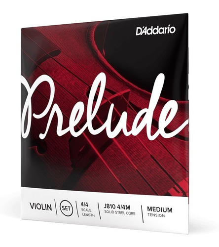 Encordado D'addario Prelude Ej810 Para Violin 4/4
