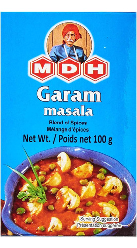 Mdh Garam Masala (mezcla De Especias), Cajas De 3.5 Oz