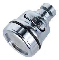 Comprar Cabezal Llave Grifo Griferia Lavaplatos Cocina Ahorrador Grifo Giratorio 360° Para Fregadero De Cocina Aireador Pulverizador Con Ajuste De 3 Modos De Chorro Color Plateado Jom