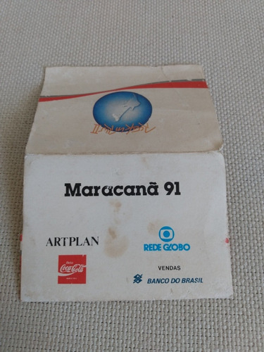 Ingresso Rock In Rio 1991 Original Guns N Roses Billy Idol