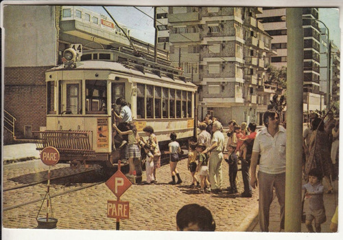 Postal De Tranvia De Buenos Aires Coche 652 Restaurado 