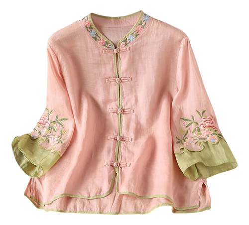 Camiseta Feminina N Com Estampa Moderna De Manga Comprida, M