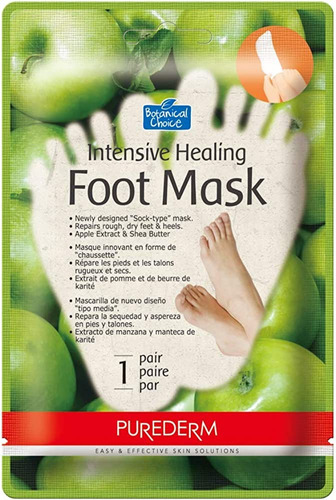 Máscara De Restauración Intensiva Para Pies Foot Mask Botani