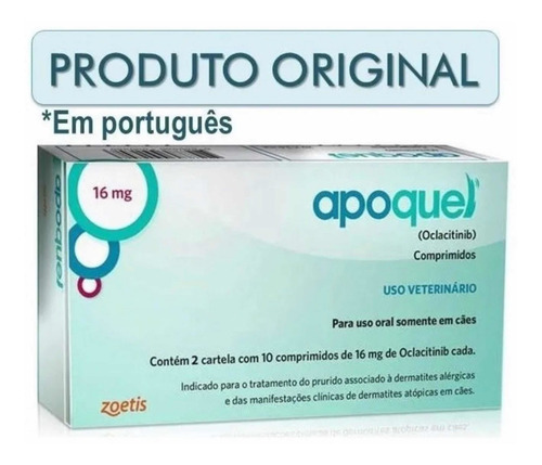 Apoquel 16mg - Bula Em Português C/nfe + Brinde (maio/2021)