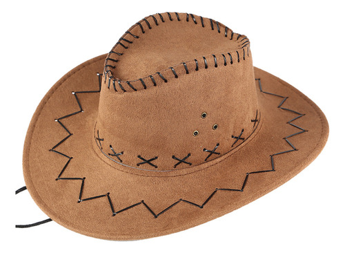 Sombrero Mongol Unisex De Vaquero Occidental Para Adulto