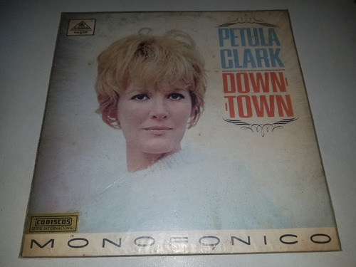 Lp Vinilo Disco Acetato Vinyl Petula Clark Down Town