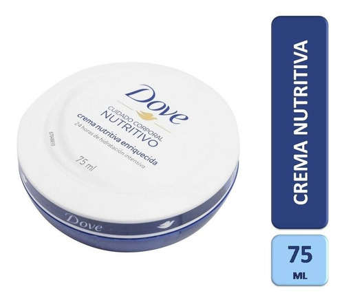 Crema Dove Cuidado Corporal Nutritivo 75ml