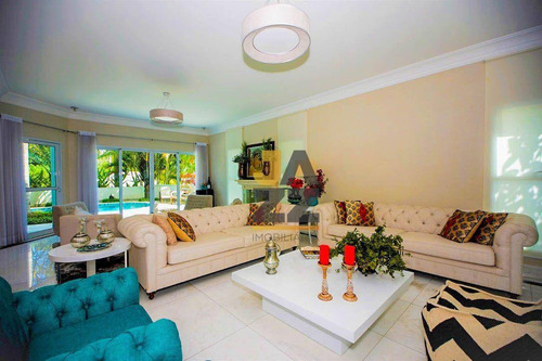 Imagem 4 de 30 de Casa Com 4 Suítes* 4 Vagas À Venda, 570 M² Por R$ 4.200.000 - São Paulo Ii - Cotia/sp - Ca14570