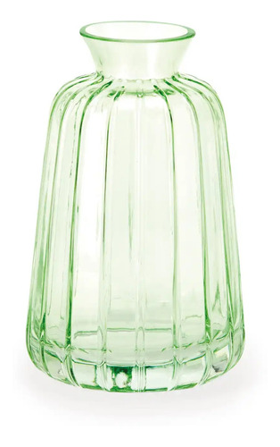 Vaso Em Vidro Verde 11cm