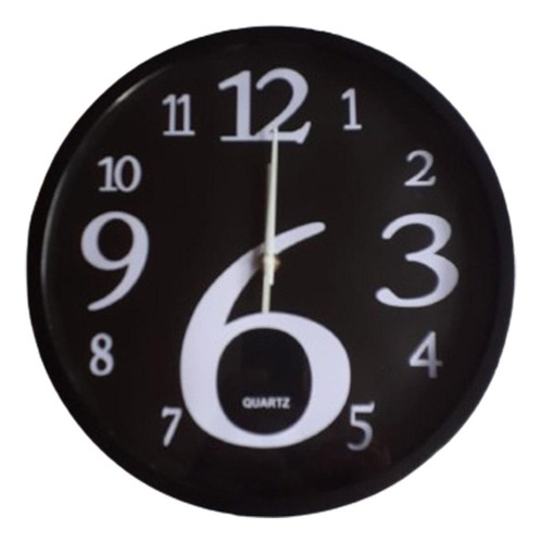 Relógio De Parede Redondo Sala Cozinha 30cm Escolha A Cor