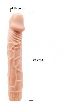 Vibrador Venoso Realístico 23 X 4 Cms + Lubricante