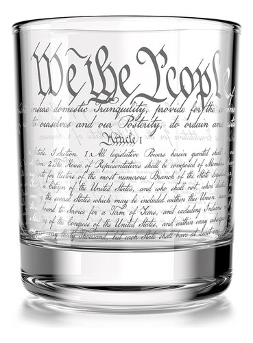 Constitution Of The United States Vaso Whisky La Antigua Usa