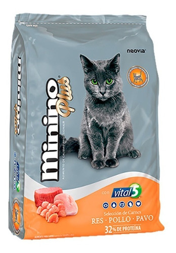 Alimento Para Gato Minino Plus 10 Kg