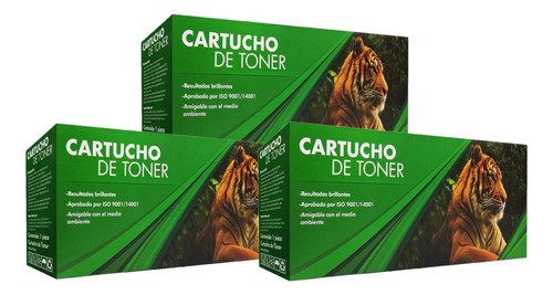Kit 3 Toner Compatible Con 12a Q2612a 1010 1012 1015 1020