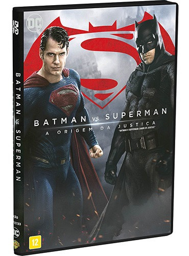 Dvd Batman Vs Superman A Origem Da Justiça Lacrado