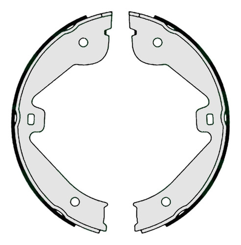 Sapata De Freio Estacionario Mercedes-benz Gl500 5.5 4-mat.