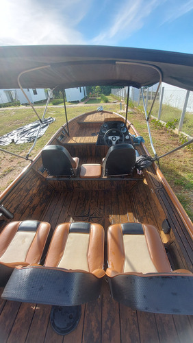 Lancha De Pesca 6 Mts Pronta E Equipada