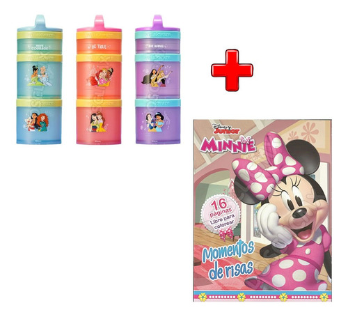 Topper Bocadillos Infantil Whiskware Princesas Disney Niñas