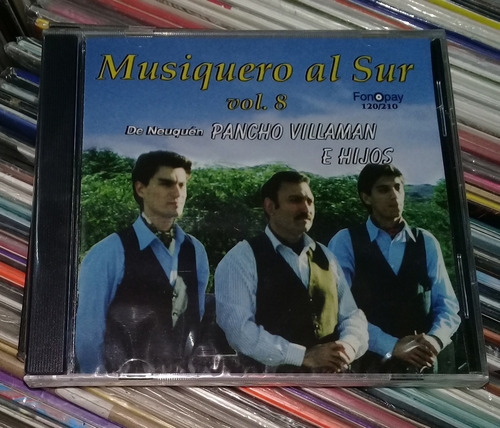Pancho Villaman E Hijos Musiquero Al Sur V8 Cd Nuevo Kktus