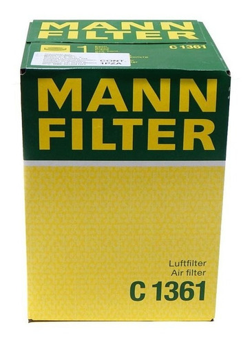 Filtro Aire Bmw Series 1 2011 120i Mann C1361