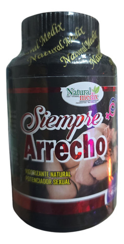 Vigorizante Natural Siempre Arrecho 40 Cápsulas